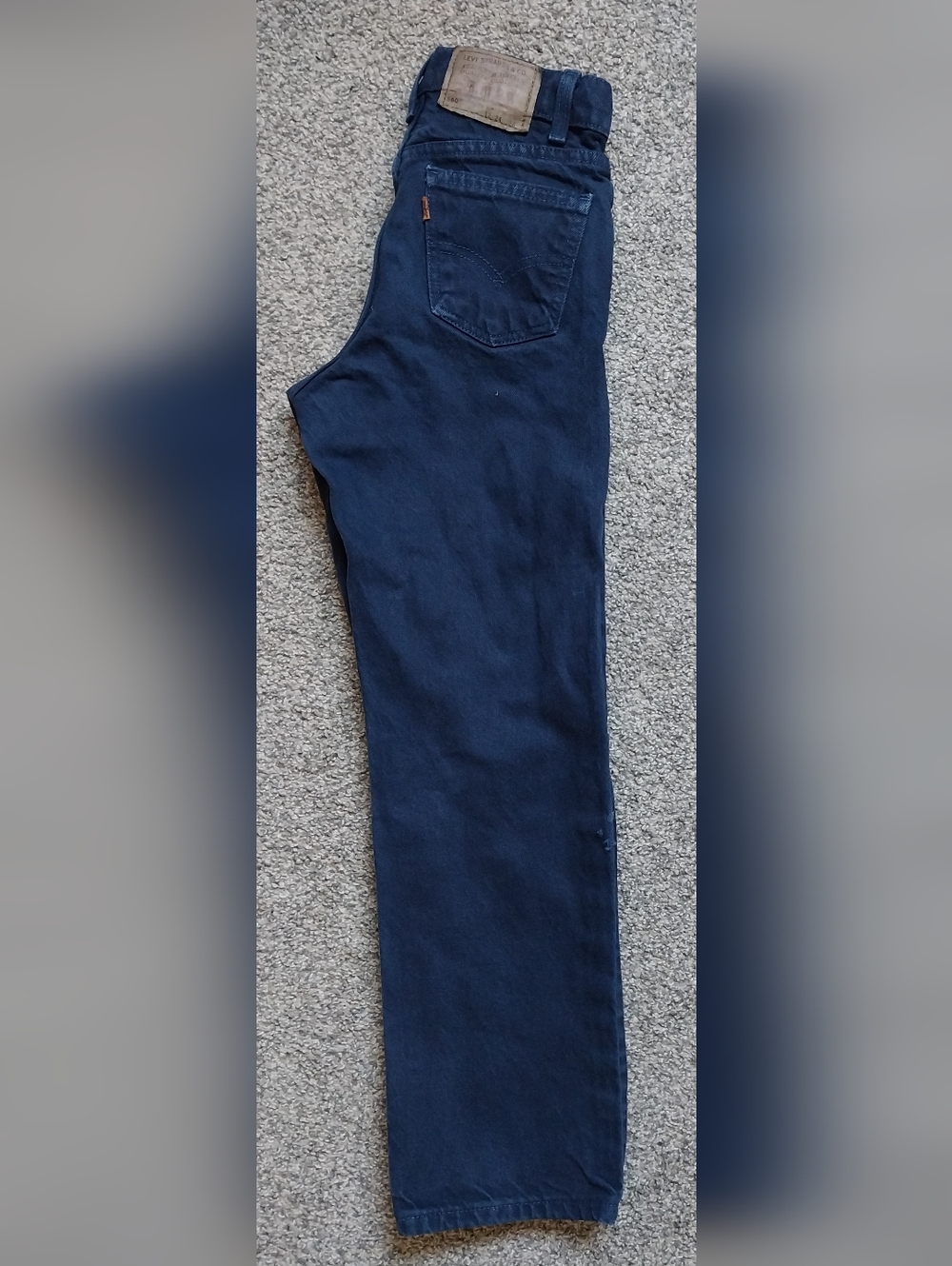 Levi's 560 Kids Orange Tag Loose Fit Size 12 W24 L26